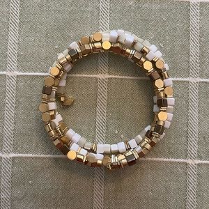 NWOT Stella & Dot Gia Coil Bracelet Gold